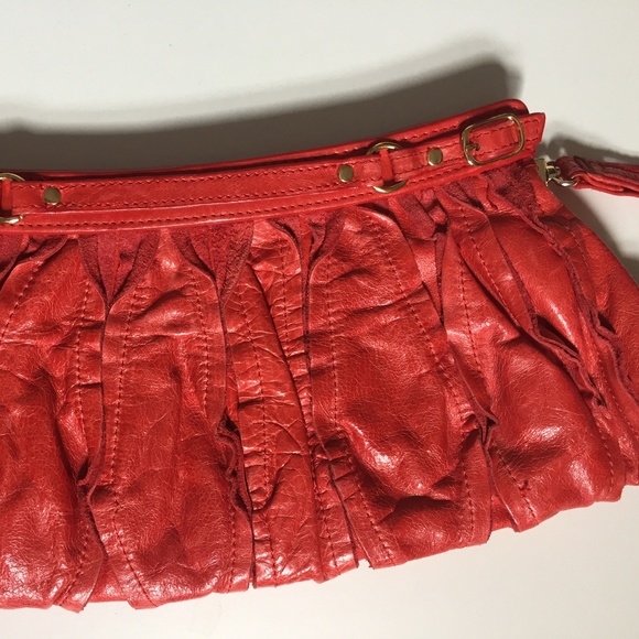 bebe Pleated Clutch - Picture 2 of 6